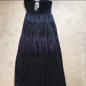Black Sheer Maxi Dress